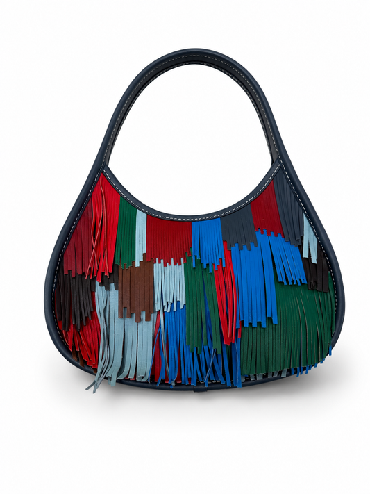 COACHTOPIA Ergo Bag in Upcrafted Leather with Fringe