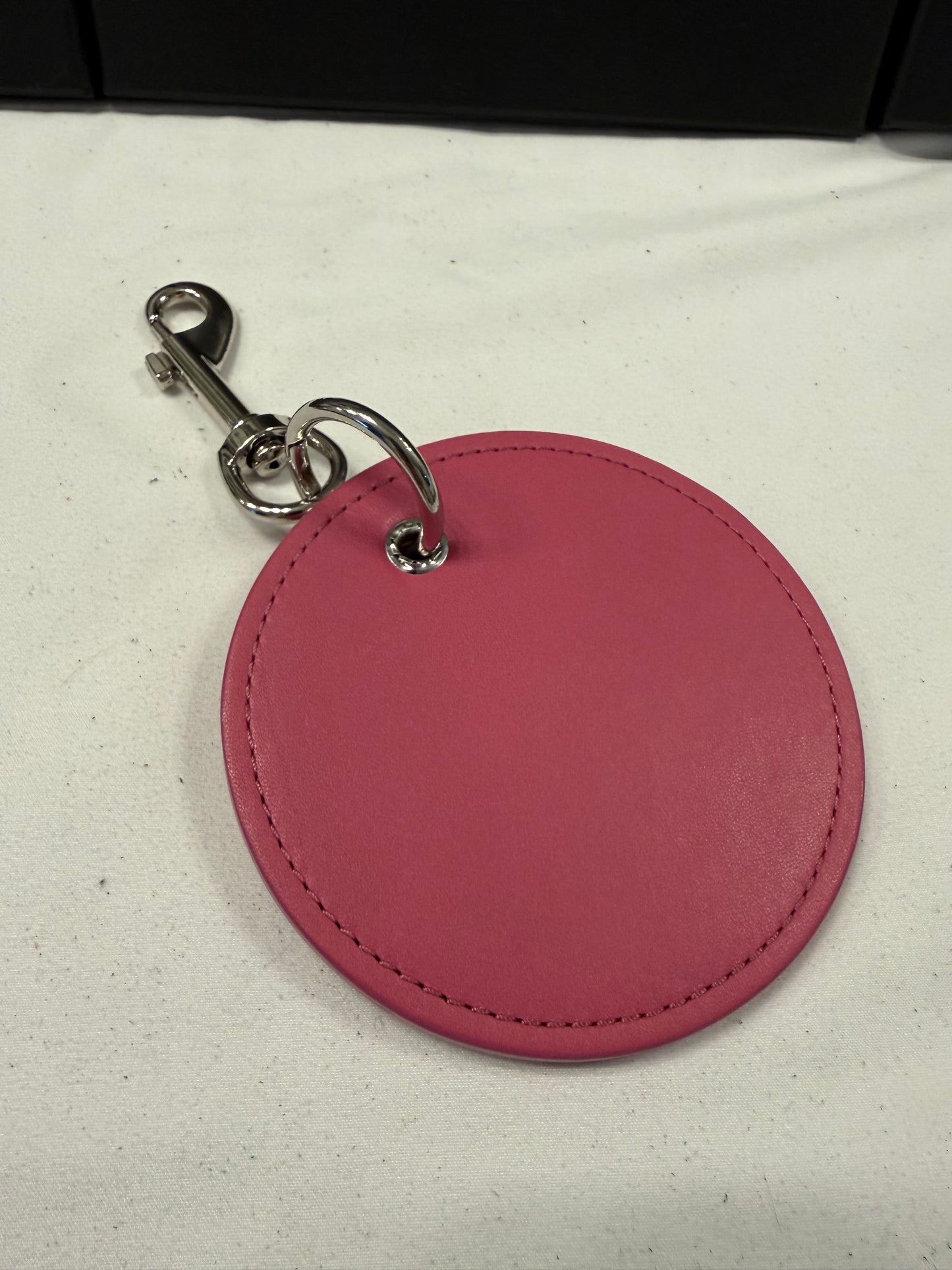 Repurposed 1990s Coach Coaster Bag Charm