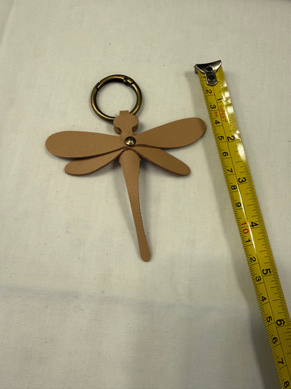 Leather Dragonfly Bag Charm