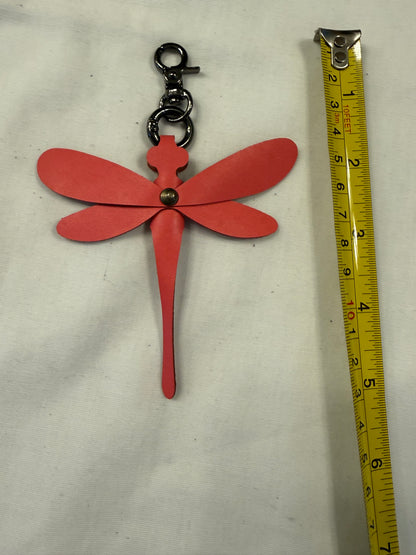 Leather Dragonfly Bag Charm
