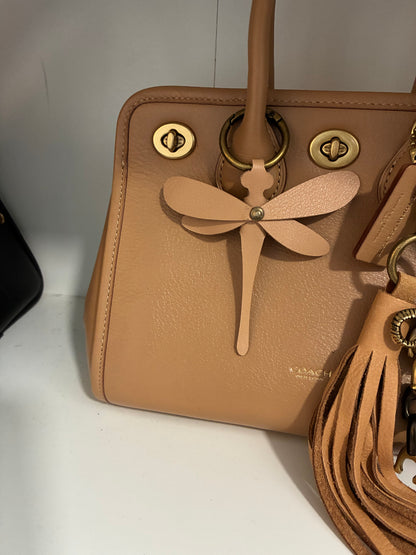 Leather Dragonfly Bag Charm
