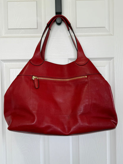 Pre-Loved Coach Legacy American Icon Tote in Red Leather | Style 19997