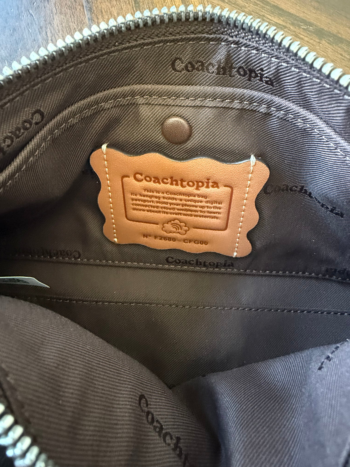 Pre-Loved and Modified CoachTopia Maple Alter Ego Patchwork Bag (Never Carried)