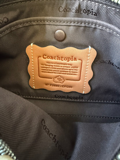 Pre-Loved and Modified CoachTopia Maple Alter Ego Patchwork Bag (Never Carried)