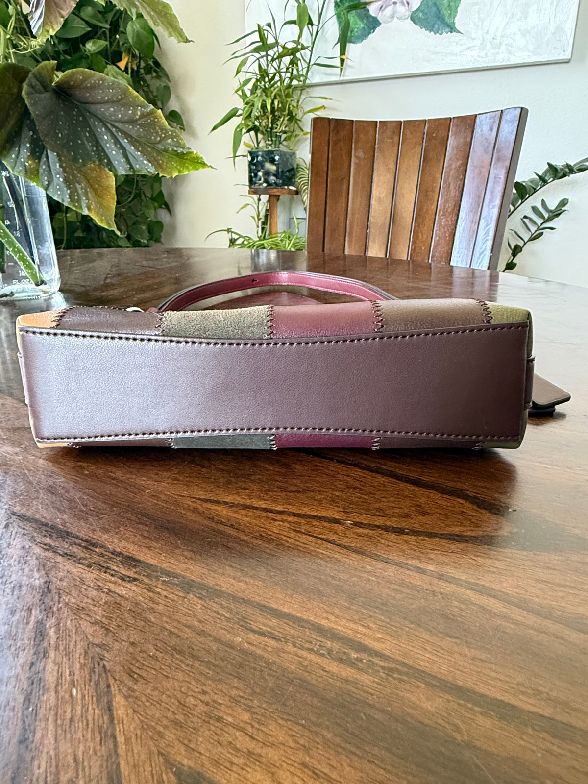 Pre-Loved and Modified CoachTopia Maple Alter Ego Patchwork Bag (Never Carried)