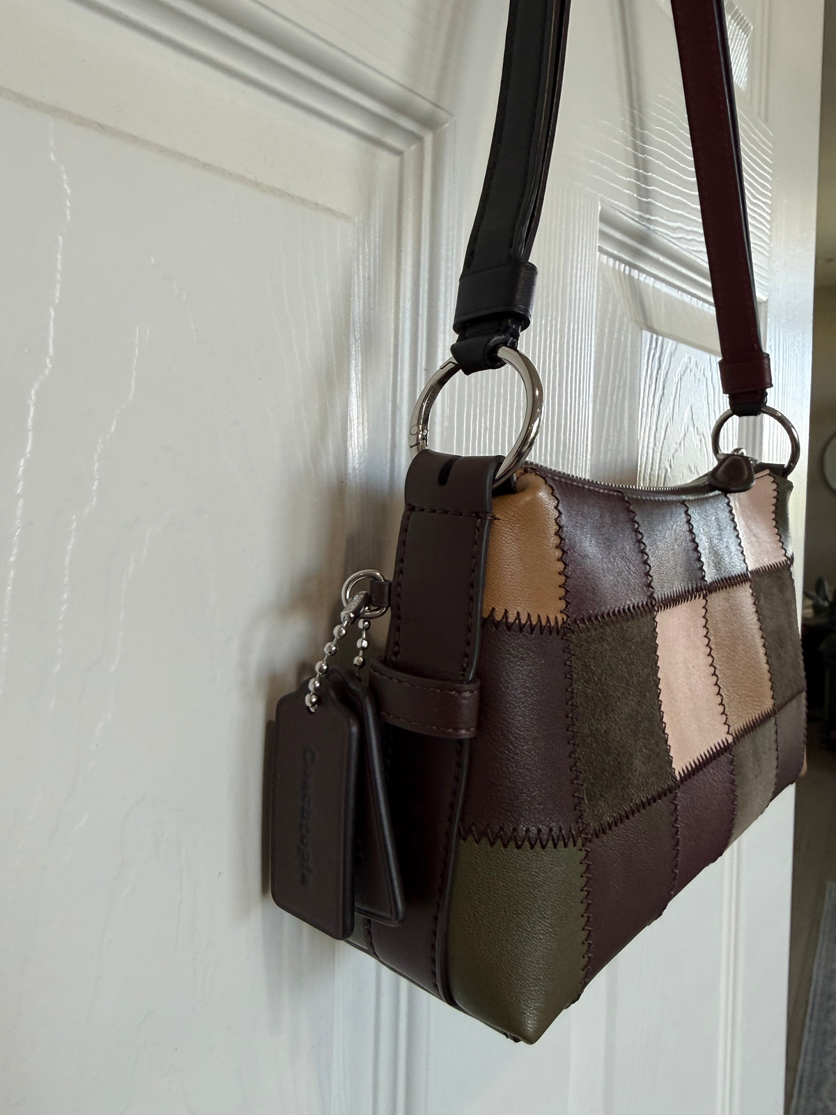 Pre-Loved and Modified CoachTopia Maple Alter Ego Patchwork Bag (Never Carried)