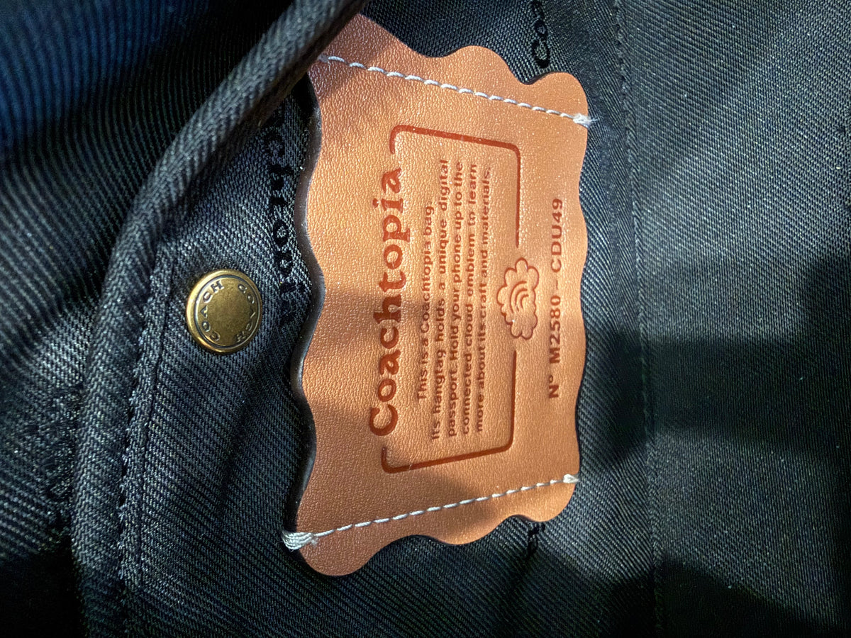 Ships 10.13.26 Pre-Loved Never Carried Modified Coachtopia Bowling Bag