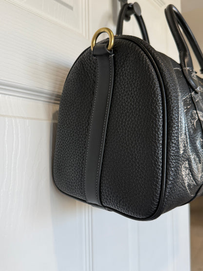 Ships 10.13.26 Pre-Loved Coach x CLOT Collaboration Compass 35 with Crossbody Strap