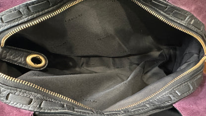Coach Plum Edie 42 with Rivets- Pre-Loved