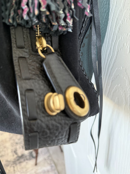 Coach Amazon Green Edie 42 with Rivets- Pre-Loved