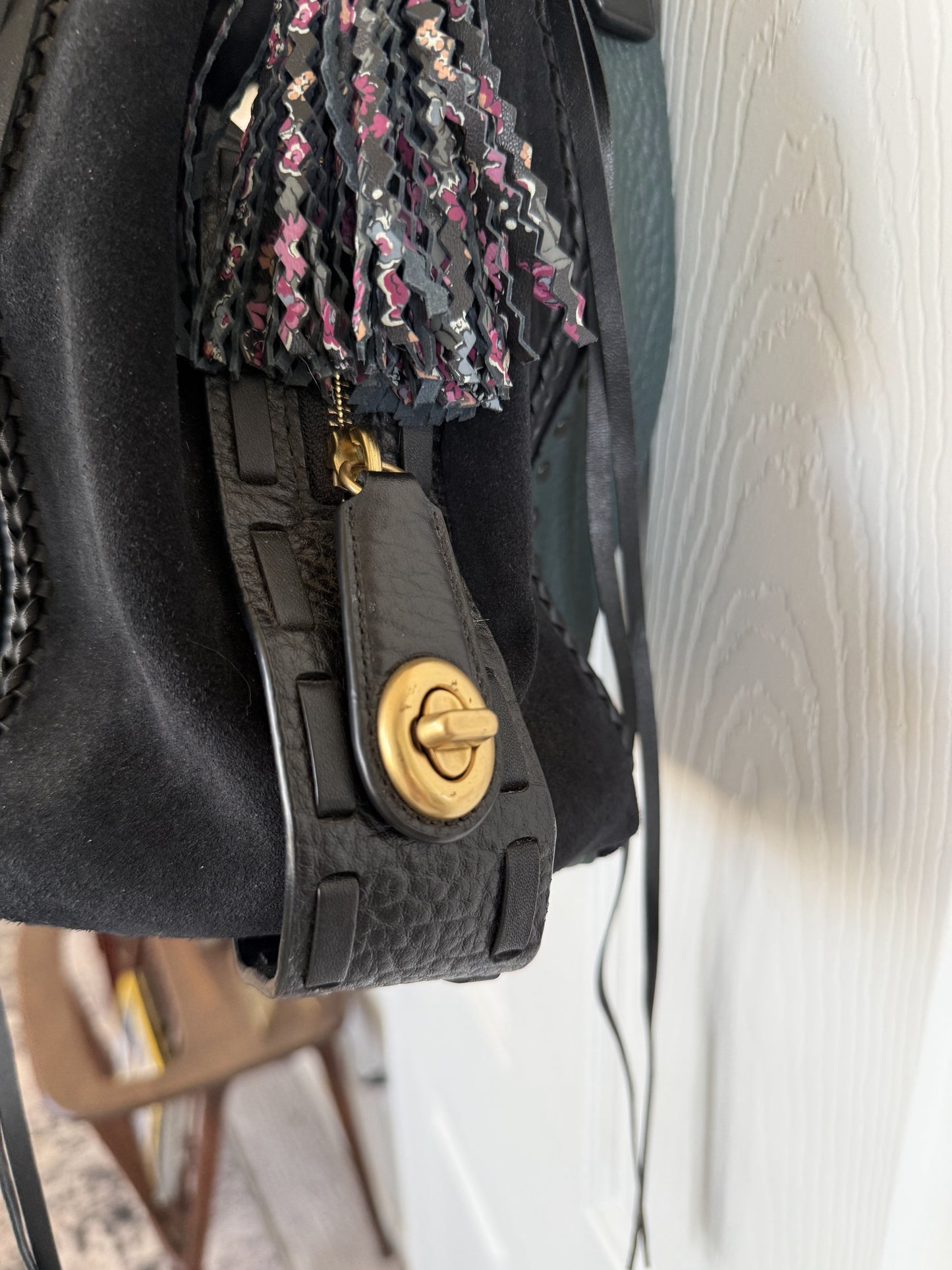 Coach Amazon Green Edie 42 with Rivets- Pre-Loved