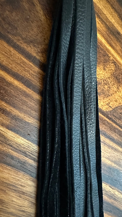Pebbled Leather Handmade Tassel