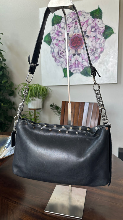 Coach Legacy Slim Zip Shoulder Bag (Style 9407)- Upcrafted