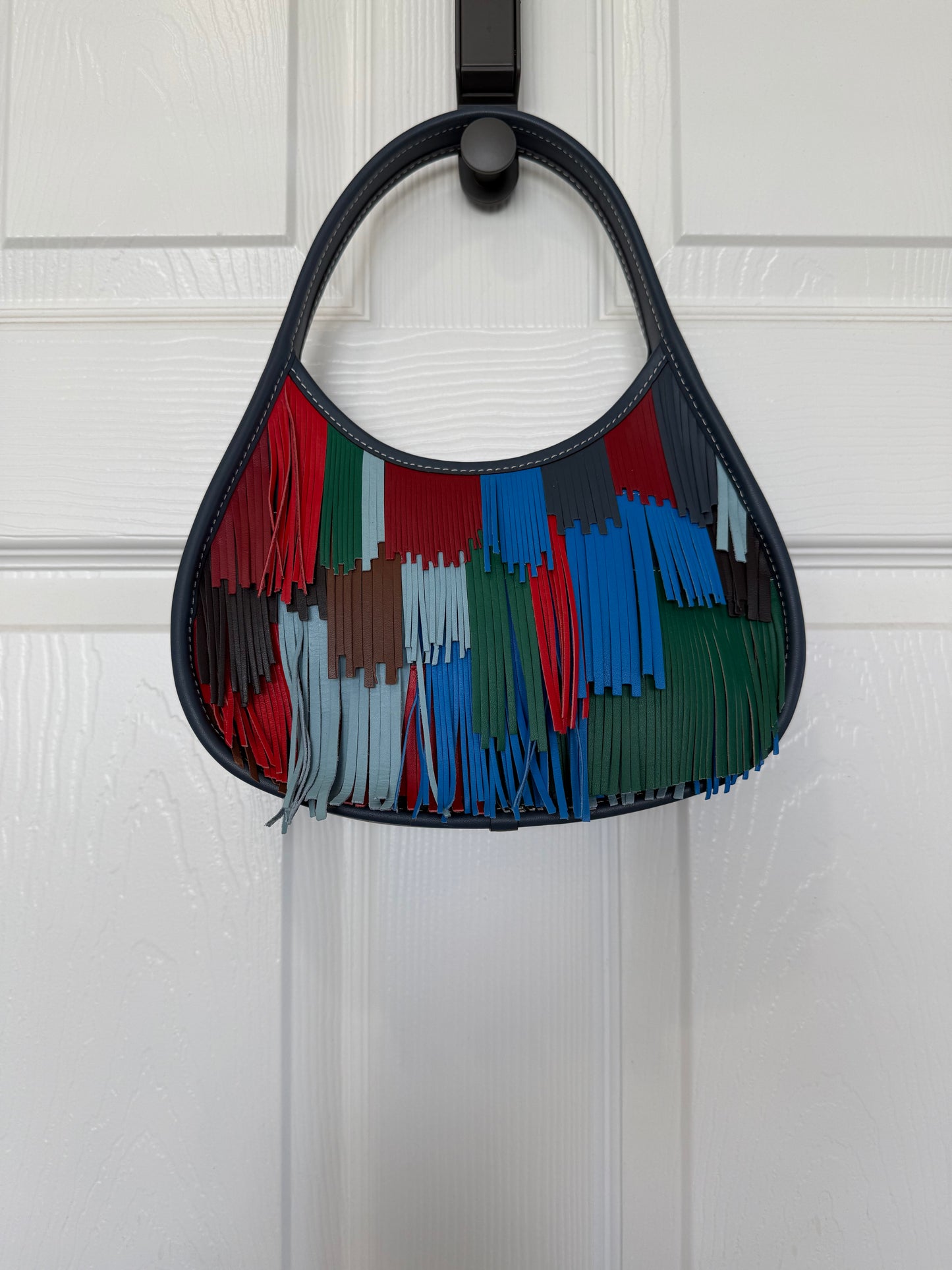 COACHTOPIA Ergo Bag in Upcrafted Leather with Fringe