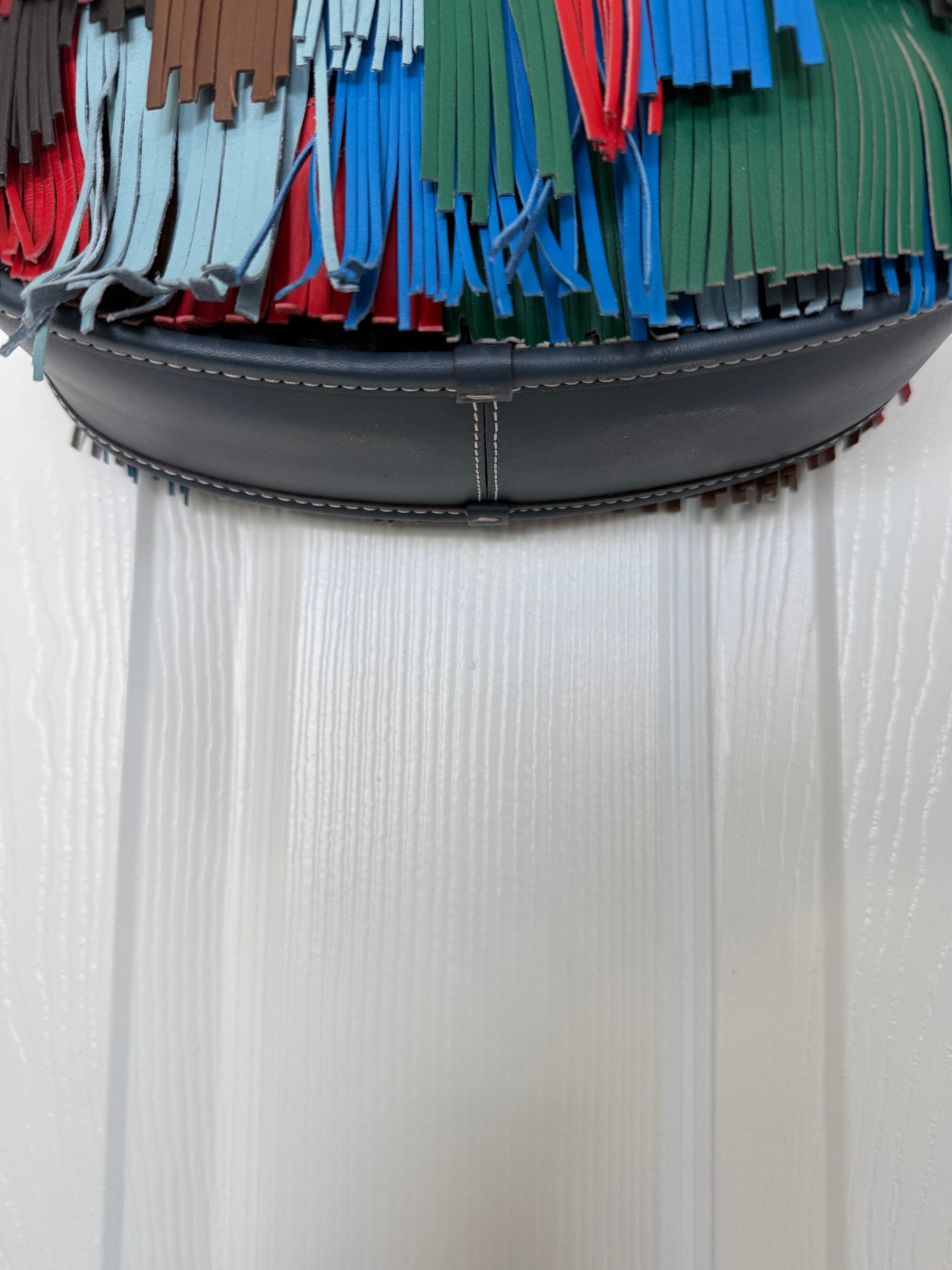 COACHTOPIA Ergo Bag in Upcrafted Leather with Fringe