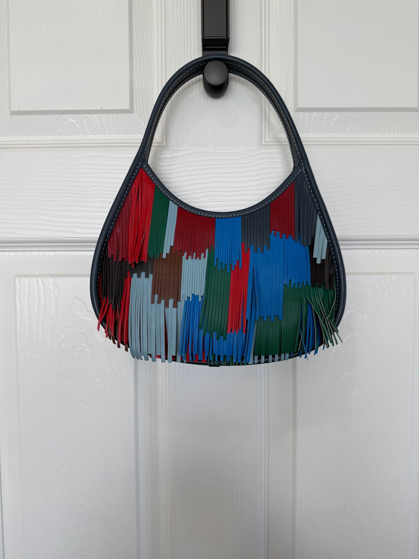 COACHTOPIA Ergo Bag in Upcrafted Leather with Fringe
