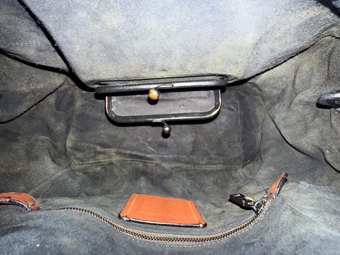 Coach Rogue Satchel 1941 – Black Glove-tanned Pebble Leather Pre-loved