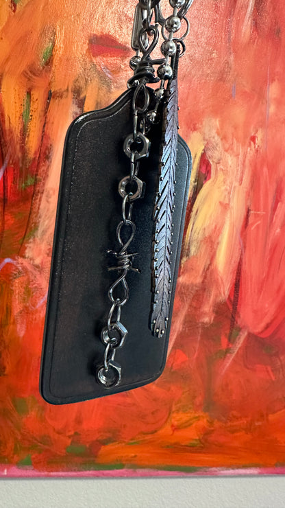 Upcrafted Coach XL Loved Leather Charm Cluster