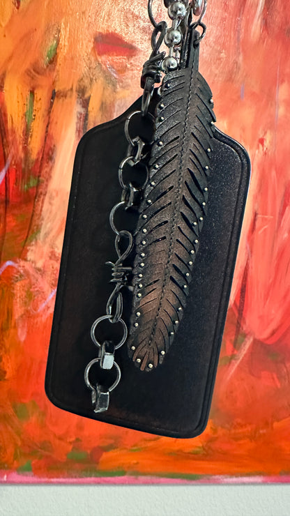 Upcrafted Coach XL Loved Leather Charm Cluster