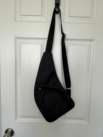 Harley Davidson Patch Sling Bag Black