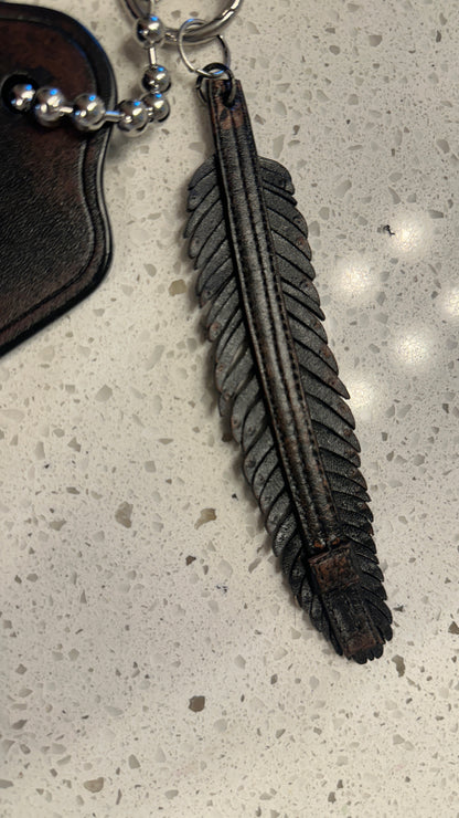Upcrafted Coach XL Loved Leather Charm Cluster
