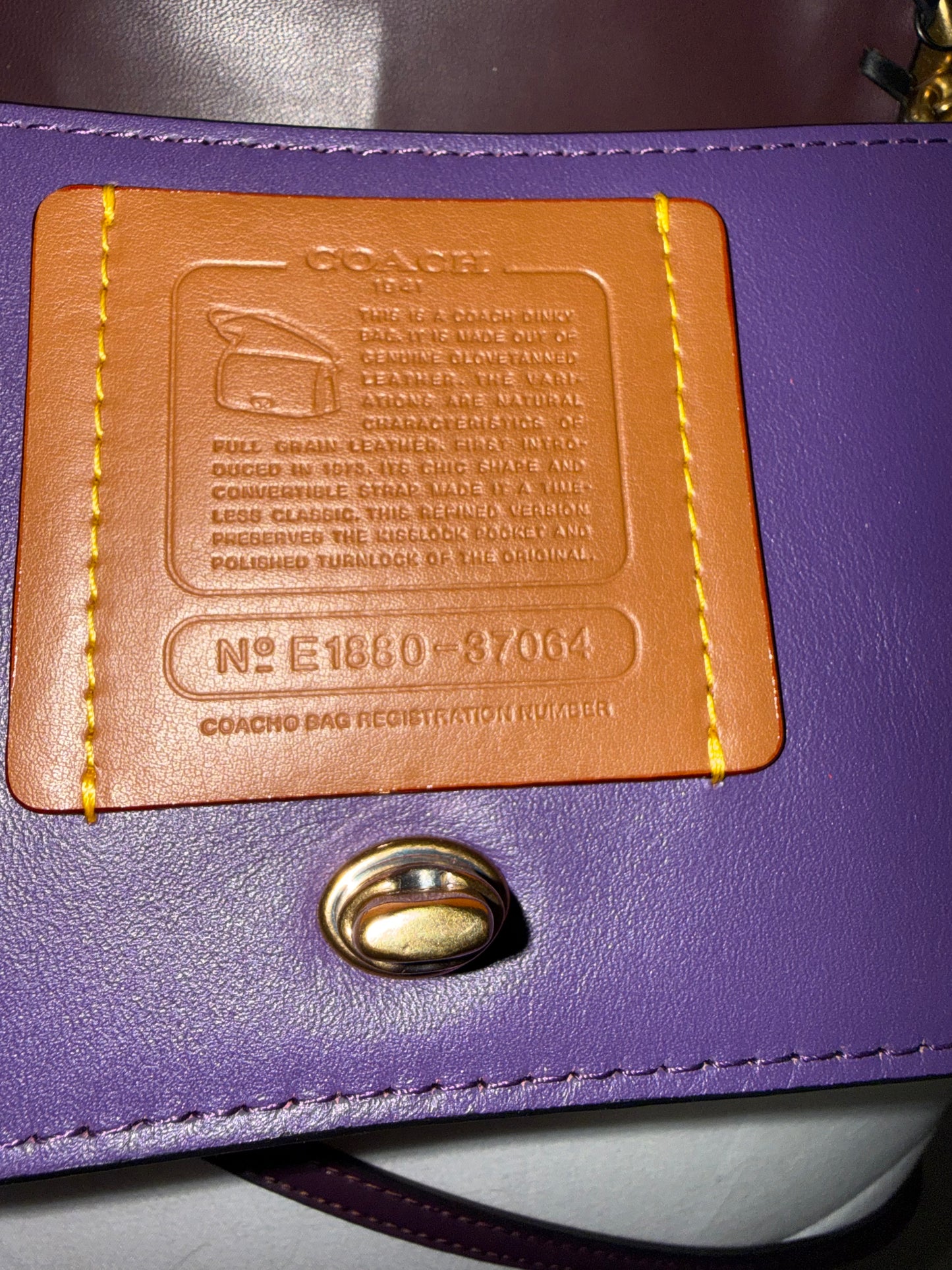 Coach Re(Loved) Dinky 19 Upcrafted a Second Time– One-of-a-Kind Charm Edition