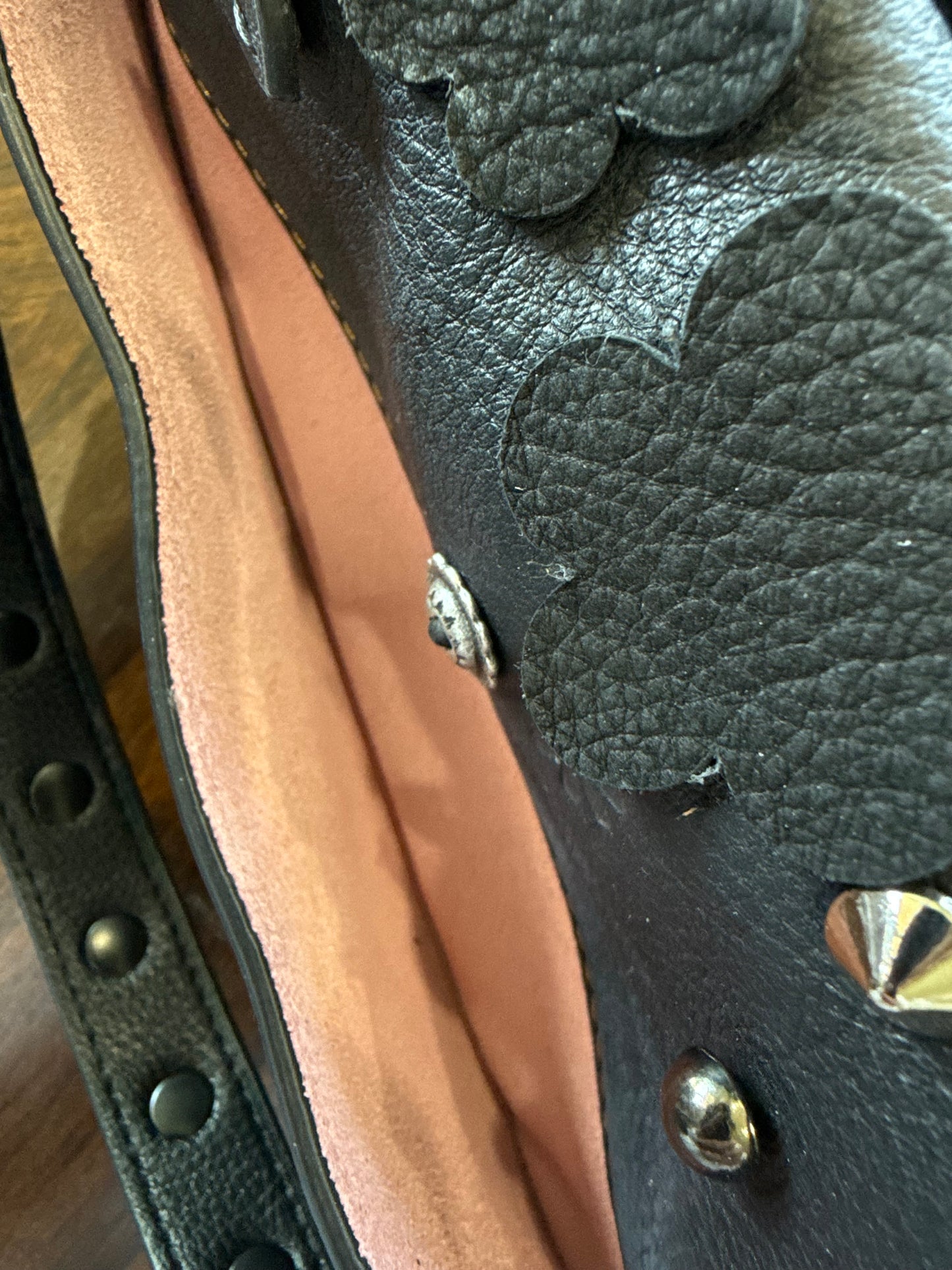 Upcrafted Coach Dinky with Fringe & Charms from a Coach Butterfly Necklace