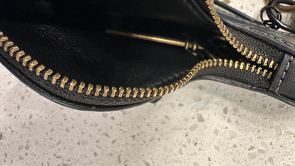 Upcrafted Coach Dino Bag Charm Cluster | XL Safety Pin | Handmade Leather Tassel