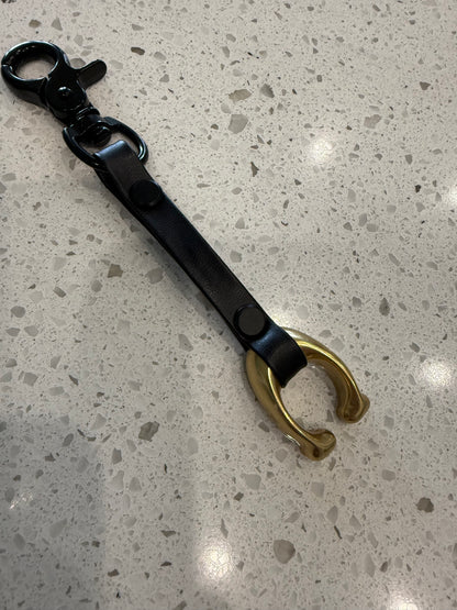 Upcrafted Coach Gold C Bag Charm