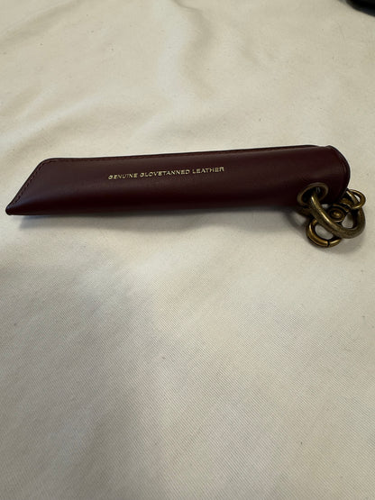 Repurposed Coach Comb Cover as Lipstick Case