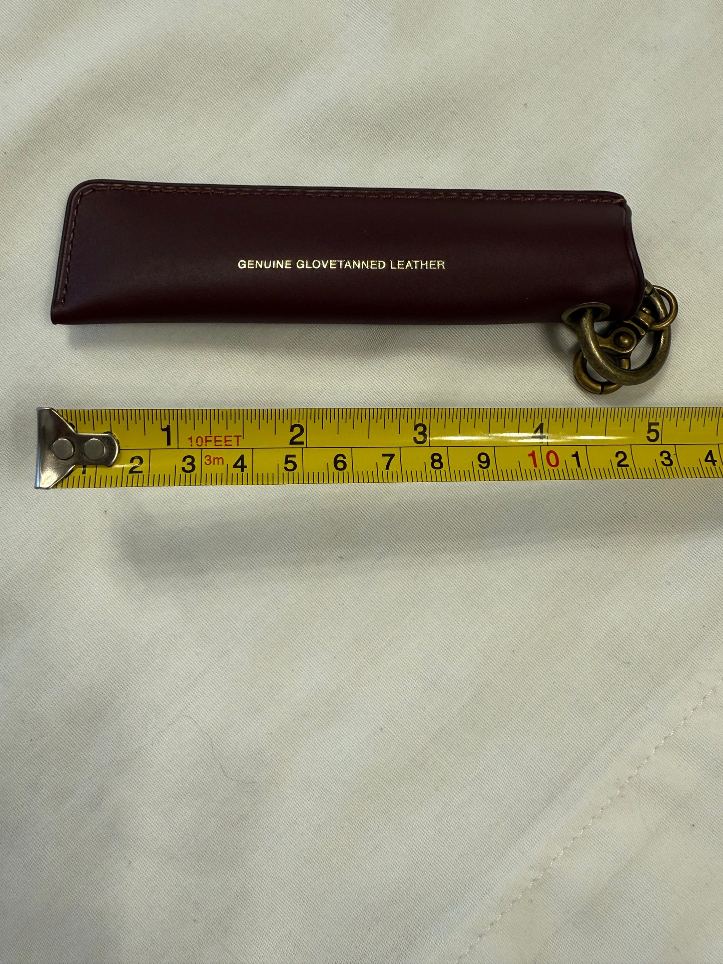 Repurposed Coach Comb Cover as Lipstick Case