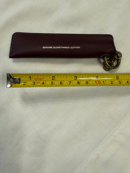 Repurposed Coach Comb Cover as Lipstick Case