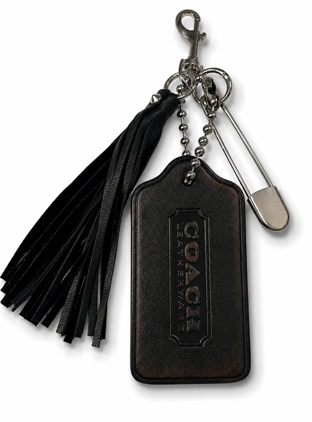 Ships 10.13.26 Upcrafted Coach XL Hangtag Bag Charm Cluster