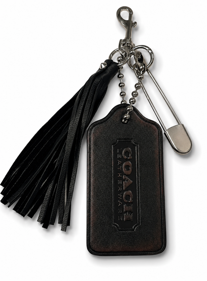 Ships 10.13.26 Upcrafted Coach XL Hangtag Bag Charm Cluster