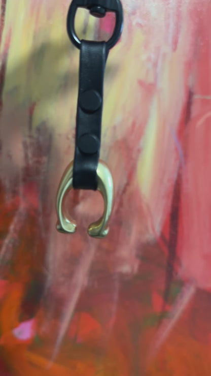 Upcrafted Coach Gold C Bag Charm